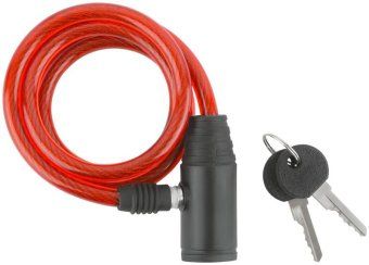 замок тросовый 8х960мм курс 67114 от магазина Штепсель и батарейка.