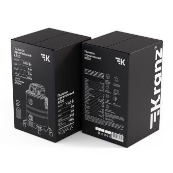 пылесос строительный kr30 1400вт 30л 4м kranz kr-16-1117 от магазина Штепсель и батарейка. - фото_15