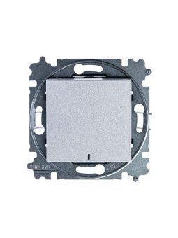 выключатель 1-кл. сп levit ip20 с подсветкой серебр./дым. черн. abb 2chh590146a6070 от магазина Штепсель и батарейка. - фото_4