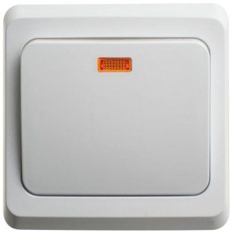 переключатель проходной 1-кл. сп этюд 10а ip20 с подсветкой бел. se bc10-007b от магазина Штепсель и батарейка. - фото_4