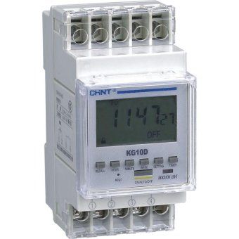 таймер электронный kg10d-1z ac 220в chint 309007 от магазина Штепсель и батарейка.