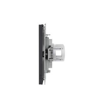 розетка компьютерная 2-м kant rj45 кат.5e без шторки черн. уголь dkc 7012664 от магазина Штепсель и батарейка. - фото_4