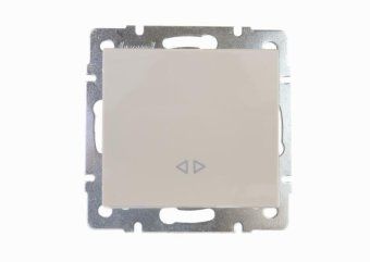 выключатель промежуточный 1-кл. сп rain ip20 механизм крем. lezard 703-0388-107 от магазина Штепсель и батарейка.