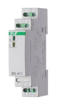 реле импульсное bis-411 (230в 16а 1р монтаж на din-рейке 35мм) f&f ea01.005.001 от магазина Штепсель и батарейка.