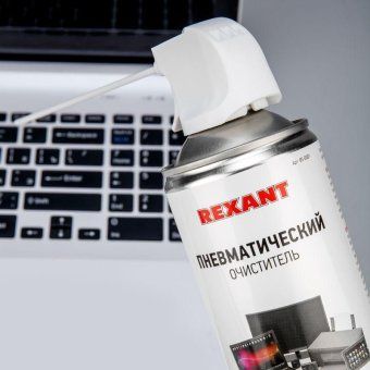 очиститель пневматический высокого давления dust off 400мл rexant 85-0001 от магазина Штепсель и батарейка. - фото_3