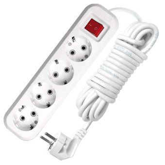 удлинитель 4х7м с заземл. 10а ip20 s-304 пвс 3х1 с выкл. universal 9631992 от магазина Штепсель и батарейка.