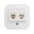 розетка компьютерная + телефонная 2-м оп 2мод. quteo rj45 + rj11 кат.5e utp ip20 бел. leg 782221 от магазина Штепсель и батарейка. - фото_3