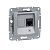 розетка компьютерная 1-м сп sedna rj45 кат.5e utp неэкранир. механизм алюм. sche sdn4300160 от магазина Штепсель и батарейка.