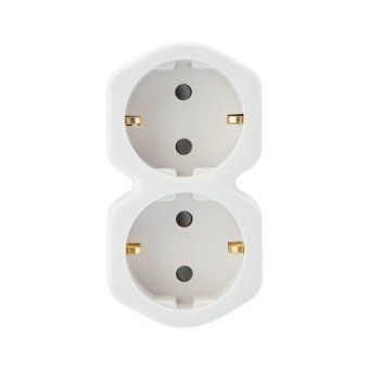 разветвитель 2-м с заземл. 16а ip20 защ. шторки бел. rexant 11-1087 от магазина Штепсель и батарейка. - фото_5