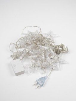 гирлянда бахрома "арка" (с насадками-звездами) icld136ww-c-st 136led 2.5х1.2м 8режимов ip20 тепл. бел. shlights 4690601054234 от магазина Штепсель и батарейка. - фото_4