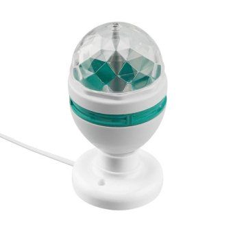 лампа светодиодная "диско" 6вт 3led rgb e27 230в ip20 с подставкой neon-night 601-251 от магазина Штепсель и батарейка.