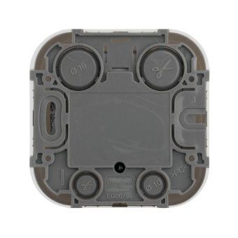 розетка компьютерная + телефонная 2-м оп 2мод. quteo rj45 + rj11 кат.5e utp ip20 бел. leg 782221 от магазина Штепсель и батарейка.