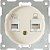 розетка компьютерная + телефонная 2-м сп florence rj45 + rj11 кат.5e механизм беж. (1e20801301) onekeyelectro 2172794 от магазина Штепсель и батарейка.