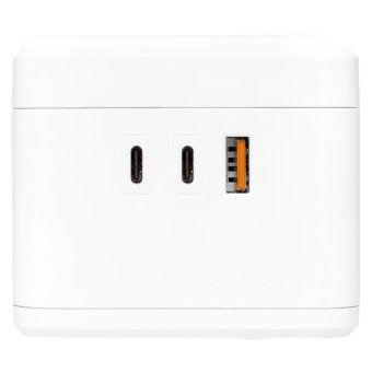 удлинитель "куб" 2х1.3м usb + 2type c с быстрой зарядкой подставкой под телефон и ночником 1кв.мм ekf uba-cub-2-fc от магазина Штепсель и батарейка. - фото_11
