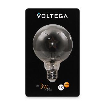 лампа светодиодная loft led g95 3вт 3000к e27 voltega 8521 от магазина Штепсель и батарейка. - фото_6