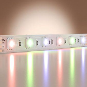 лента светодиодная 24в 5050 14.4вт/м rgb ip20 (уп.5м) maytoni 201197 от магазина Штепсель и батарейка. - фото_2