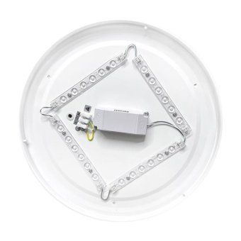 светильник светодиодный декоративный ppb astra-2 24вт 4000к ip20 d320х60 настенно-потолочный бытовой jazzway 5027022 от магазина Штепсель и батарейка. - фото_2