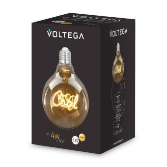 лампа светодиодная филаментная loft 271 g125 4вт 2500к e27 voltega 8554 от магазина Штепсель и батарейка. - фото_7