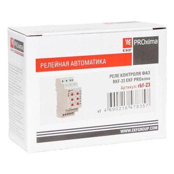 реле контроля фаз rkf-23 ekf rkf-23 от магазина Штепсель и батарейка.