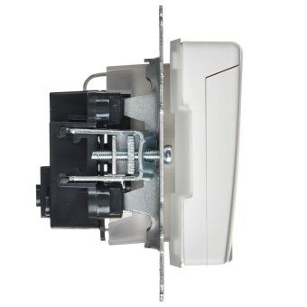 розетка brite рсбш10-3-44-браб 16а ip44 с заземл. защ. шторки с крышкой механизм арктич. бел. iek br-r16-16-44-k91 от магазина Штепсель и батарейка. - фото_3