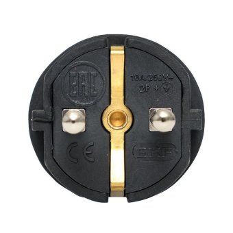 вилка угловая 16а 2p+pe 230в ip44 каучук черн. proxima ekf rps-017-16-230-44-r от магазина Штепсель и батарейка. - фото_3