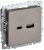 розетка brite usb a+c 18вт рю11-1-брш механизм шампань iek br-u22-018-k37 от магазина Штепсель и батарейка.