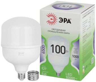 лампа светодиодная green line power t140-100w-865-e27/e40 gl 100вт колокол 6500к свет холод. e27/e40 эра б0067055 от магазина Штепсель и батарейка.