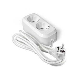 удлинитель 2х5м с заземл. ip20 е-302а пвс 3х1.5 universal 1719 от магазина Штепсель и батарейка.