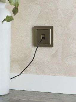 розетка компьютерная сп rj45 кат.5e brite рк10-брш механизм шампань iek br-k10-1-k37 от магазина Штепсель и батарейка. - фото_8
