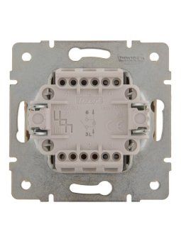 выключатель 1-кл. сп rain ip20 с подсветкой механизм крем. lezard 703-0388-111 от магазина Штепсель и батарейка. - фото_2