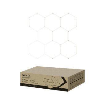 светильник светодиодный дбо-hexagon 8с-35065 350вт 6500к 230в 2350х2442мм 8 сот 0.5м шнур с вилкой neox 4690612066639 от магазина Штепсель и батарейка.