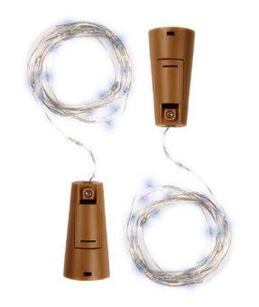 гирлянда "пробки" dc-g04-20ws2 20 led 3х(lr44/lr1154/ag13/g13) в компл. бел. (уп.2шт) фаzа 5059696 от магазина Штепсель и батарейка.