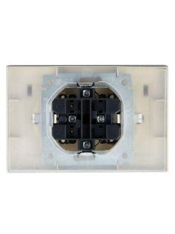 розетка 2-м сп brite рсбш12-3-44-бра 16а в сборе ip44 с крышкой алюм. iek br-r26-16-44-k47-f от магазина Штепсель и батарейка. - фото_4
