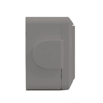 переключатель проходной 1-кл. оп клио 10а ip44 сер. universal к2230-gr от магазина Штепсель и батарейка. - фото_3