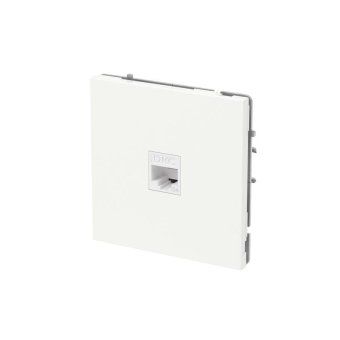 розетка компьютерная 1-м kant rj45 кат.5e без шторки бел. песок dkc 7010663 от магазина Штепсель и батарейка. - фото_3