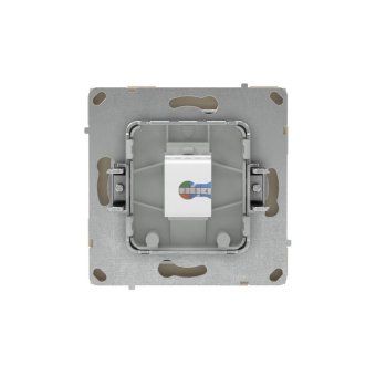 розетка компьютерная 1-м kant rj45 кат.6a без шторки ванильн. марципан dkc 7015673 от магазина Штепсель и батарейка. - фото_3