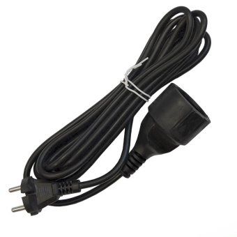 удлинитель-шнур 1х3м без заземл. 10а ip20 пвс 2х1 черн. domtok 2339 от магазина Штепсель и батарейка.