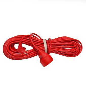 удлинитель-шнур 1х20м с заземл. 10а ip20 2.2квт пвс 3х1 domtok 2493 от магазина Штепсель и батарейка.
