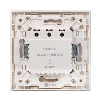 механизм светорегулятора стокгольм 600вт 220в бел. proxima ekf eyd06-101-10 от магазина Штепсель и батарейка. - фото_5