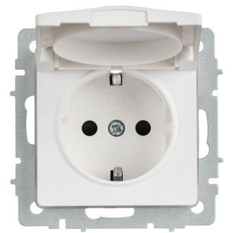 розетка brite рсбш10-3-44-браб 16а ip44 с заземл. защ. шторки с крышкой механизм арктич. бел. iek br-r16-16-44-k91 от магазина Штепсель и батарейка. - фото_6