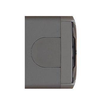 розетка 1-м оп клио 16а ip54 с заземл. с прозр. крышкой сер. universal к2229-gr от магазина Штепсель и батарейка. - фото_3