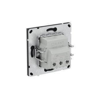 розетка силовая kant 2p+e защ. шторки черн. уголь dkc 7012003 от магазина Штепсель и батарейка. - фото_5