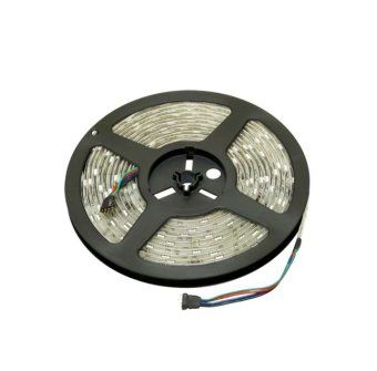 лента светодиодная pls 5050/60-12v 14.4вт/м 6500к холод. бел. ip20 (уп.5м) jazzway 1000972 от магазина Штепсель и батарейка. - фото_2