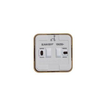 выключатель 2-кл. оп blanca 10а ip20 (сх. 5) 250в с подсветкой с изолир. пластиной ясень se blnva105115 от магазина Штепсель и батарейка. - фото_4