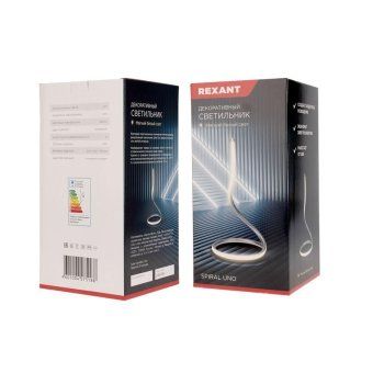 светильник светодиодный декоративный spiral uno 2вт 3000к 5в сереб. rexant 609-031 от магазина Штепсель и батарейка. - фото_7