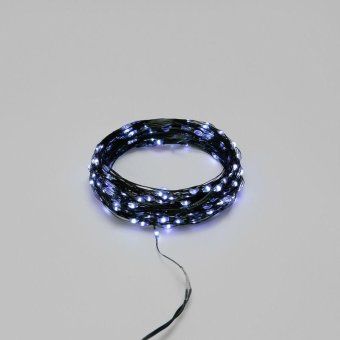 гирлянда "роса" 20м 200led бел. ip20 230в с контроллером провод зел. neon-night 303-265 от магазина Штепсель и батарейка. - фото_4
