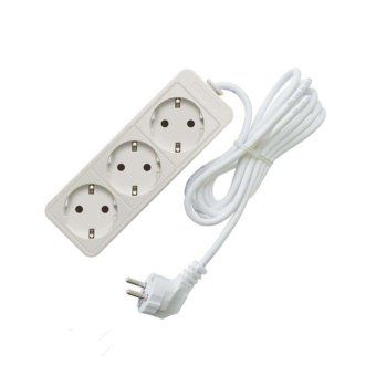 удлинитель 3х5м с заземл. 10а ip20 2.2квт пвс союз 481s-9305 от магазина Штепсель и батарейка.