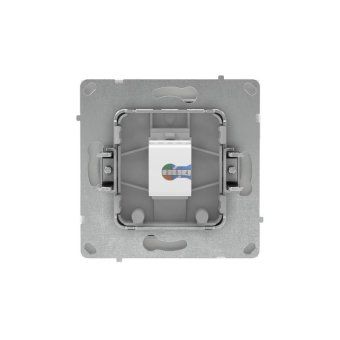 розетка компьютерная 1-м kant rj45 кат.5e без шторки бел. магнолия dkc 7000663 от магазина Штепсель и батарейка. - фото_3