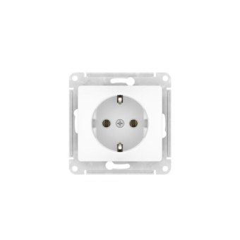 розетка glossa 16а с заземл. быстрозажим. клем. механизм бел. se gsl000143s от магазина Штепсель и батарейка. - фото_5