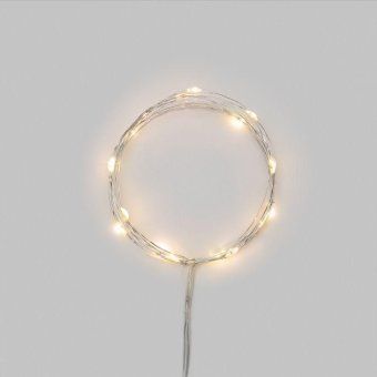 гирлянда светодиодная роса 2м 20 led теплый бел. ip20 2хаа (в комплект не входят) neon-night 302-056 от магазина Штепсель и батарейка.